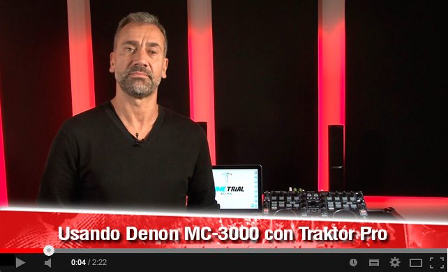 Cómo utilizar la controladora MC3000 de Denon DJ con Traktor Pro 2